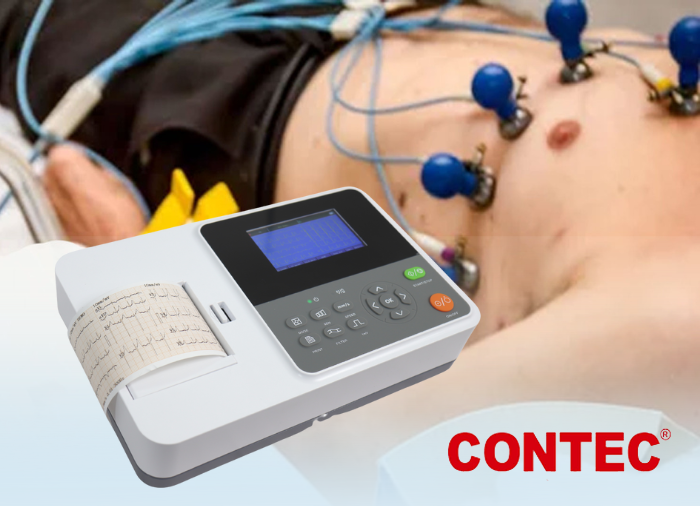 Electrocardiografo Electrocardiógrafo 3 canales - 12 derivaciones - ECG E3 -