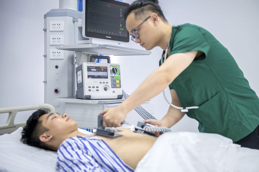 Desfibrilador DEA - Desfibrilador monitor bifásico - Desfibrilador externo automático