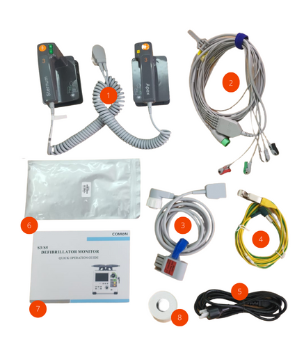 DEA desfibrilador externo automático - Desfibrilador monitor bifásico