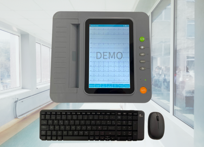 Electrocardiografo Electrocardiógrafo 12 canales - Electrocardiógrafo 112 derivaciones - E12