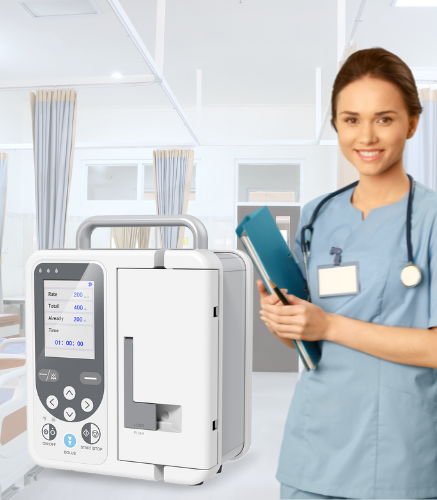 Bomba de infusion - Bomba volumetrica - Bomba de infusion portasueros - Bomba de infusion portable