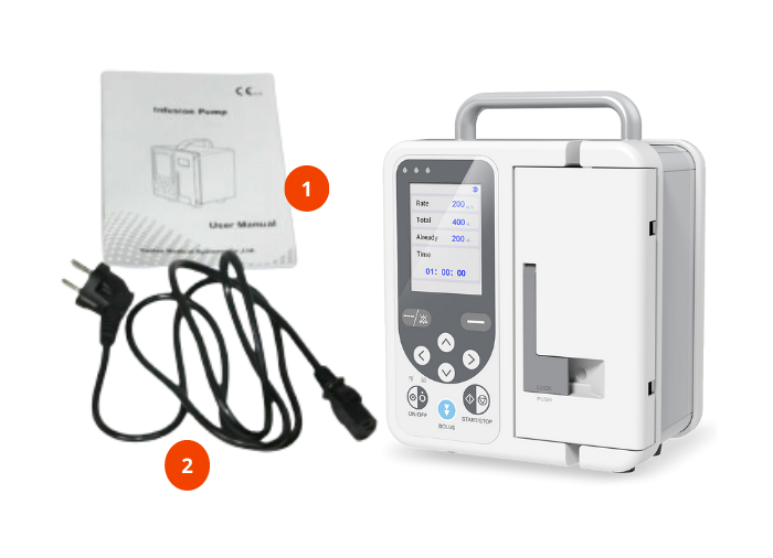 Bomba de infusion - Bomba de infusion volumetrica - Bomba de infusion portable - Bomba infusión 