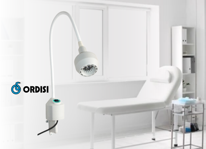 Lámpara cuello de Ganzo, presenta Luz con ángulo de sies grados, bajo consumo de energía