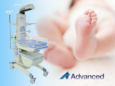 Cuna de calor radiante - termocuna neonatal - calentador radiante