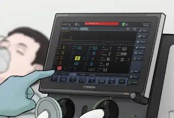 Ventilación mecánica: Ventilador de cuidados intensivos Terapia no invasiva: VNI ​​y terapia con O2