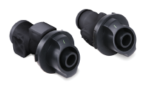 Valvulas de doble salida Valvulas de doble salida: Válvulas duales para inhalación y exhalación, Ambas válvulas se pueden desmontar para una limpieza más profunda.