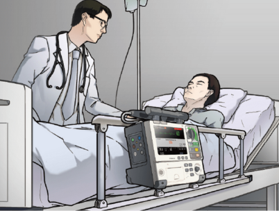 Dea desfibrilador - desfibrilacion manual - Desfibrilacion manual -  desfibrilador dea