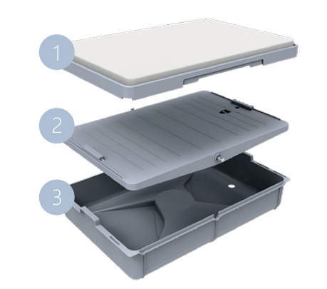 Incubadora neonatal - cuna de transporte