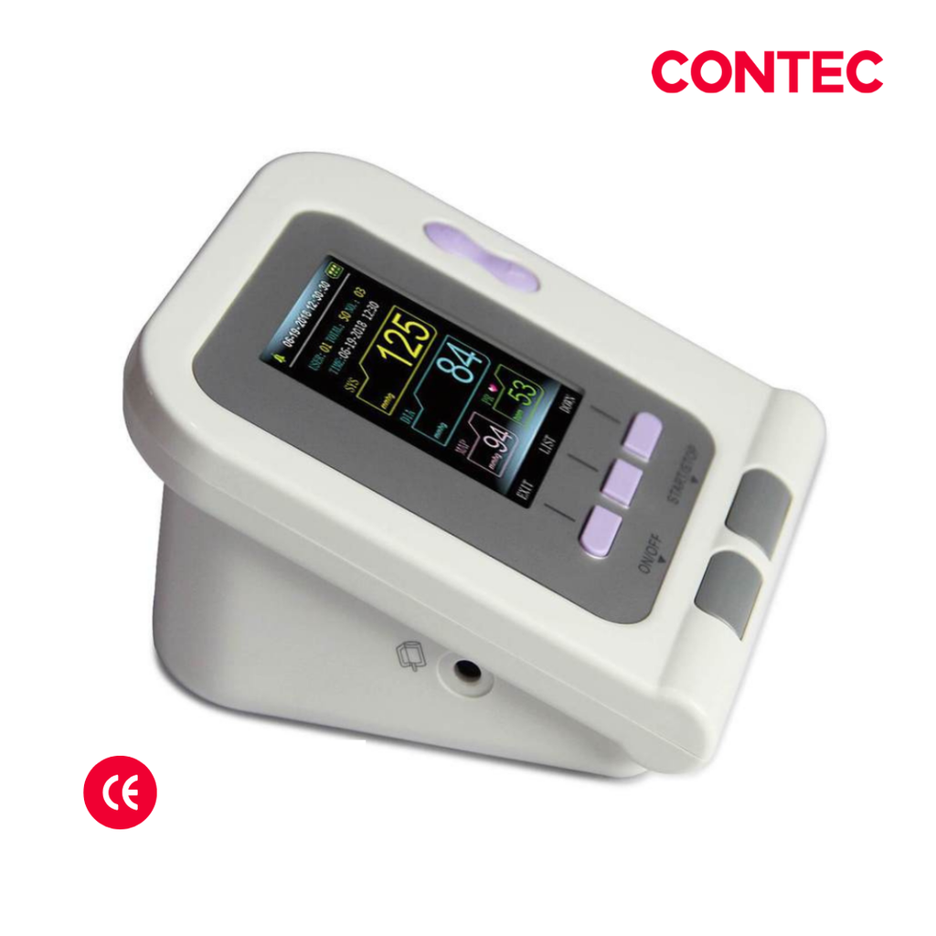 Tensiometro digital profesional + sensor de SpO2, Kit. Contec