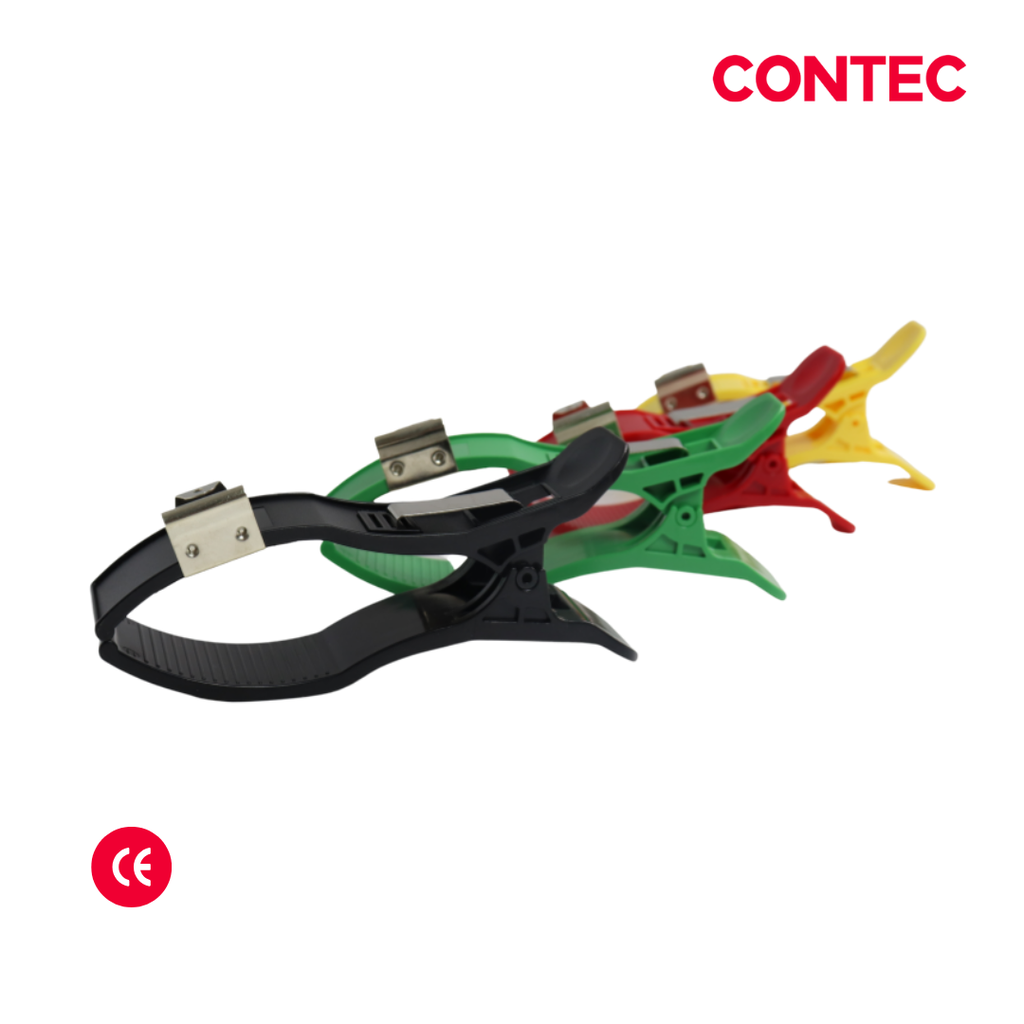 Electrodo tipo pinza adulto para ECG (set x 4) CONTEC
