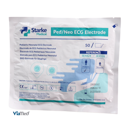 [SE4424] Electrodos de monitoreo ecg, pediatrico, sobre x 50und, Starke