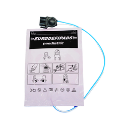 [F7952P] ElectroPads pediatrico para desfibrilador, conector Quik-Combo, FIAB